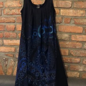 Sleeveless Patterned Desigual Dress